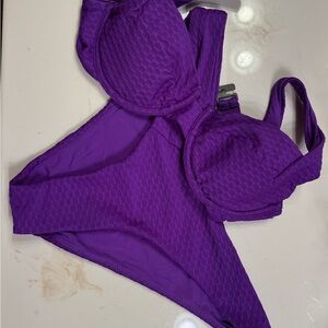 Purple Women's Bikini Set